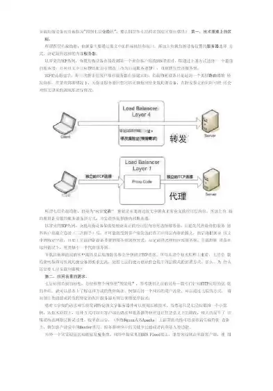 7层负载均衡和4层均衡，7层负载均衡