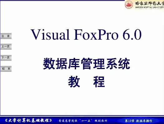 数据库管理系统vfp，foxpro数据库管理系统