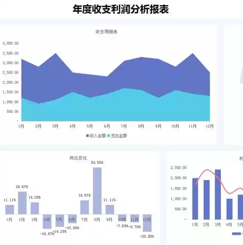 财务报表可视化图表分析模板怎么做，财务报表可视化图表分析模板