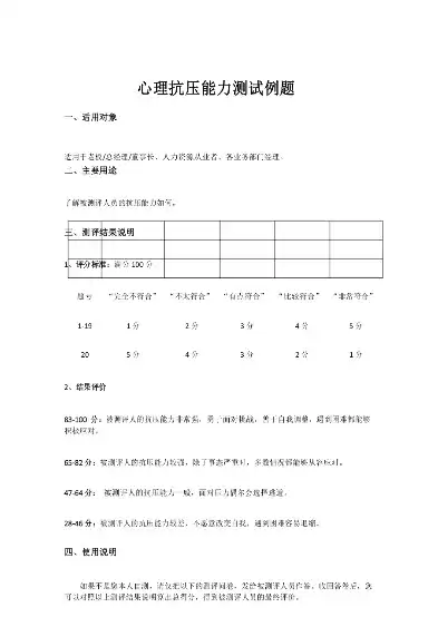 考研面试压力测试题目有哪些，考研面试压力测试题目