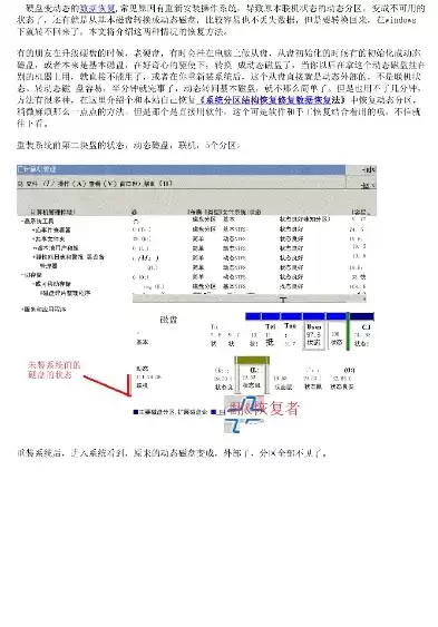 动态磁盘数据导出，动态磁盘数据