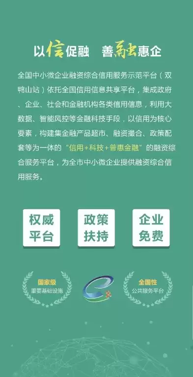 融资综合信用服务示范平台是什么级别的，融资综合信用服务示范平台是什么级别