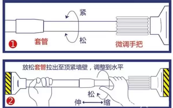 自制伸缩杆的方法图解图片，自制伸缩杆的方法图解