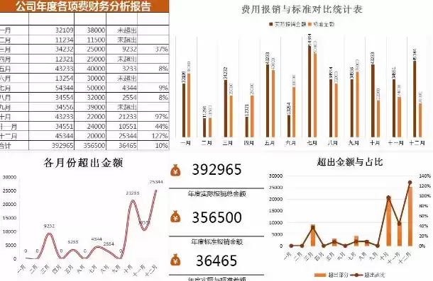 可视化财务报表excel，财务可视化动态图表excel