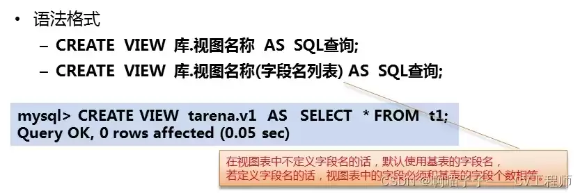 数据库中视图的定义和作用是什么，数据库名词解释视图