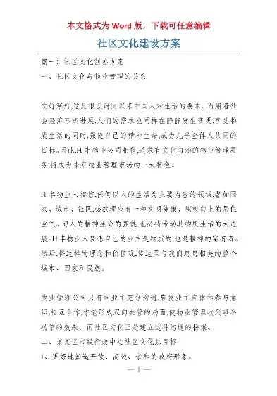 下列属于社区文化建设内容的有什么，下列属于社区文化建设内容的有