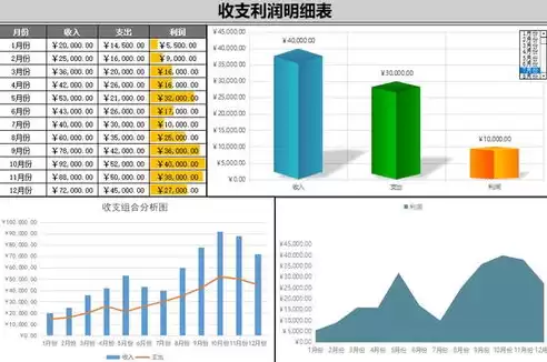 财务报表可视化图表分析模板怎么写，财务报表可视化图表分析模板