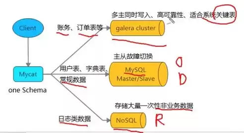 数据库集群和分布式数据库区别，数据库集群和分布式数据库