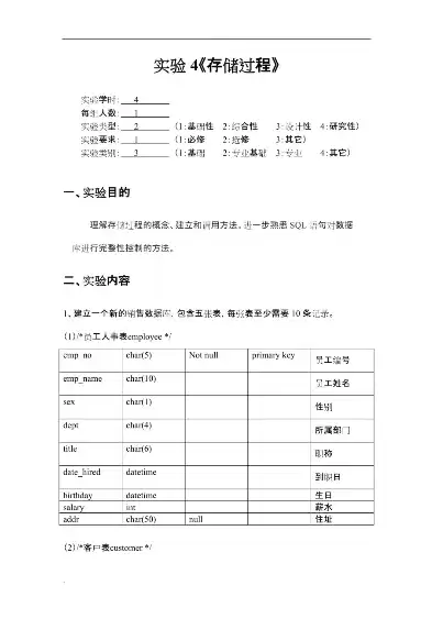 数据库基本操作实验报告，数据库基本操作