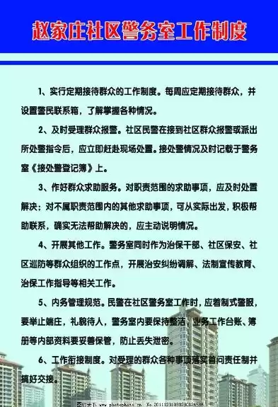 社区警务室工作职责和制度，社区警务室工作职责照片