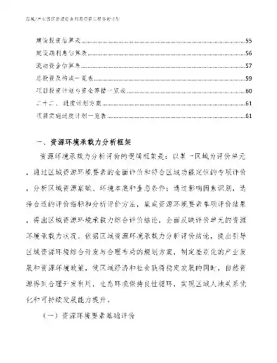 资源化综合利用项目有哪些，资源化综合利用项目