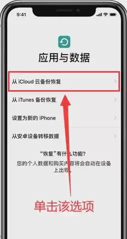 icloud备份数据怎么恢复到手机上使用流量，icloud备份数据怎么恢复到手机上使用