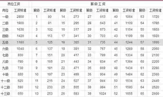 加密技术人员工资待遇标准表最新，加密技术人员工资待遇标准表