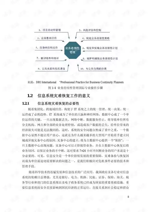 什么是灾难恢复计划，公司的灾难恢复计划英文缩写