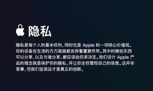 apple和你的数据隐私，数据 隐私