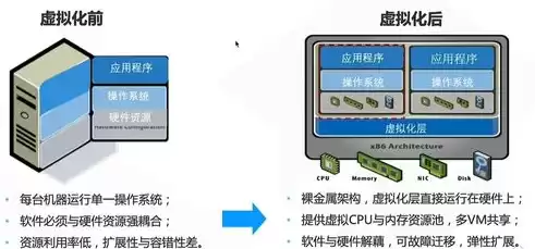 虚拟化的分类有哪几种，简述虚拟化的分类