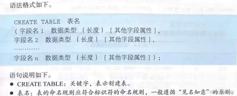 数据库中属性名词解释汇总，数据库中属性名词解释