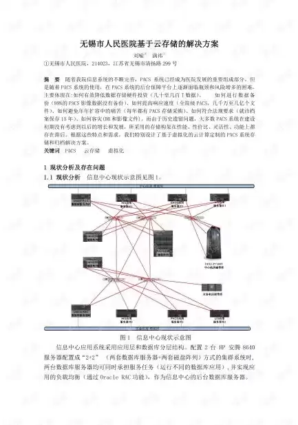 医院数据云存储，医院数据与存储方面的痛点包括