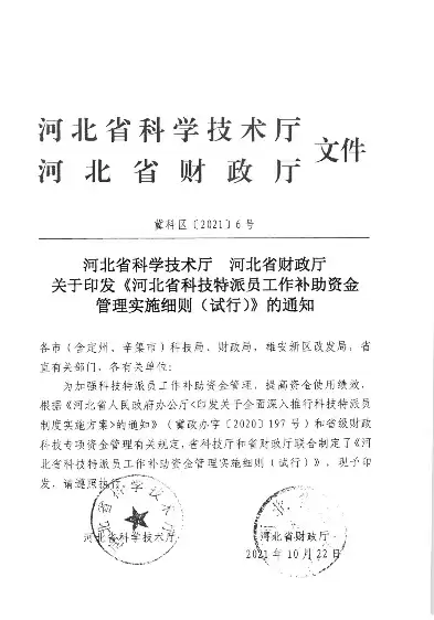 河北科技特派员制度实施原则，河北省科技特派员管理服务平台