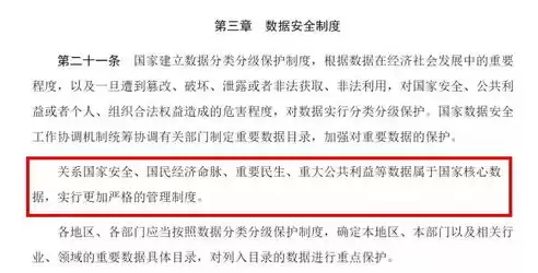 数据是核心，数据属于国家核心数据实行更加严格的管理制度对吗，国家核心数据安全管理，筑牢信息安全防线，实施严格管理制度