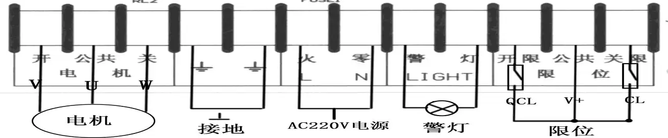 自动门伸缩门开关接线图，自动门伸缩门开关接线，自动门伸缩门开关接线图解析及操作指南