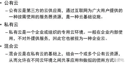 云计算底层虚拟化的分类不包括，云计算底层虚拟化的分类不包括，云计算底层虚拟化分类解析，揭秘那些不在清单中的技术