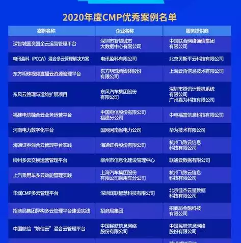 多云管理平台cmp是什么意思，cmp多云管理的8个方面，深入解析CMP，多云管理平台的八个关键维度