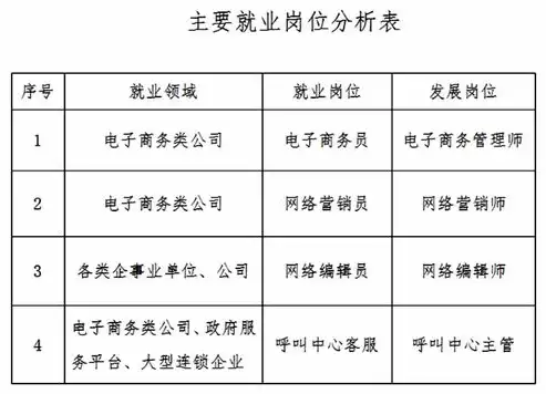 电子商务专业简单描述，电子商务专业介绍怎么写，电子商务专业，数字化时代的商业未来导航