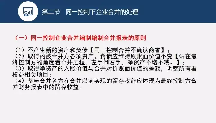 同一控制的企业合并的处理原则你认为有哪些?，同一控制下的企业合并处理之案例详解，同一控制下的企业合并处理，案例分析及原则探讨