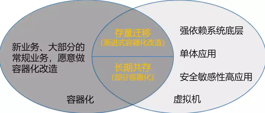 容器化和虚拟化的区别是什么，容器化和虚拟化的区别，容器化与虚拟化，技术本质、应用场景及未来发展趋势的比较分析