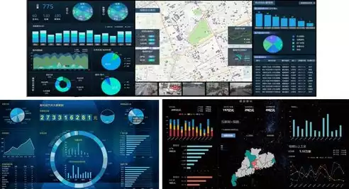 数据可视化有哪些实现图表?，数据可视化工具图表，数据可视化工具图表，多维度展示数据之美