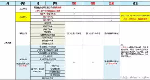 星级上云企业的概念，星级上云企业评定申请表实例，星级上云企业评定申请表实例——迈向数字化转型的企业标杆