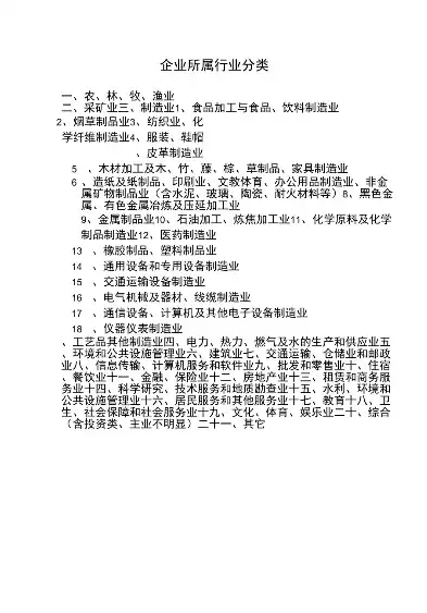 所属行业分类怎么填写的呢，所属行业分类怎么填写的，所属行业分类填写指南，准确分类，助力企业发展