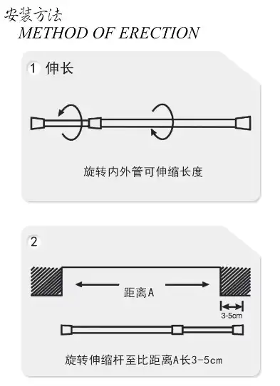 手动伸缩杆内部原理图片，手动伸缩杆内部构造解析及工作原理详解