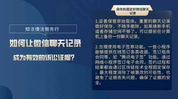 数据恢复微信聊天记录能做证据吗安全吗，微信聊天记录数据恢复，可作为证据使用，安全性需谨慎考虑