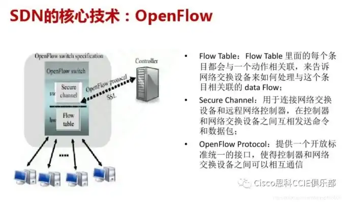 软件定义网络使用协议有openflow吗，软件定义网络，OpenFlow协议在SDN中的核心地位及其应用前景