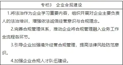 合规意识的要求包括，企业合规意识，构建法治企业文化的基石