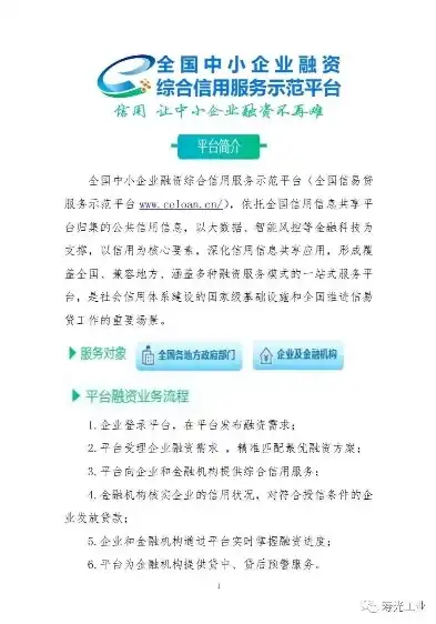 云南省中小企业融资综合服务平台推广宣传标语