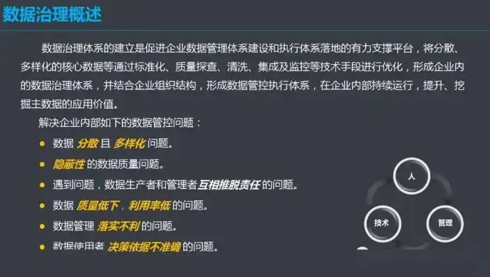 关于数据治理管理的报告总结，构建高效数据治理体系，策略、实践与挑战