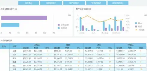 excel可视化表格图，企业销售数据分析与可视化看板构建实践