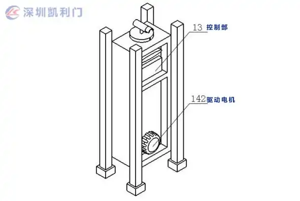 电动伸缩门的原理与构造图，电动伸缩门，揭秘其工作原理与巧妙构造