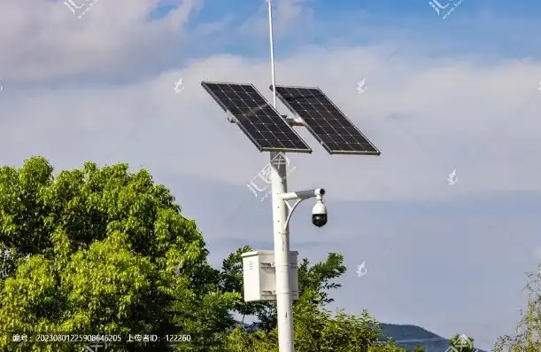 太阳能车载监控系统，太阳能汽车监控摄像头，守护行车安全，节能环保新选择