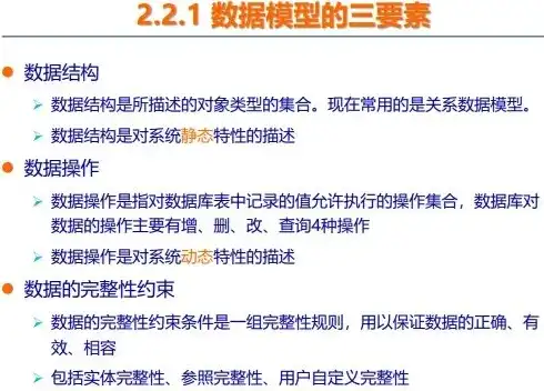 数据模型有哪三种，深入解析数据模型的三种类型，关系型、非关系型与分布式模型