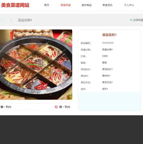 php美食网页设计的代码，探秘美食天堂——体验不一样的餐饮文化之旅