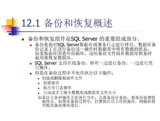 数据备份与恢复标准操作规程有哪些，企业级数据备份与恢复标准操作规程详解