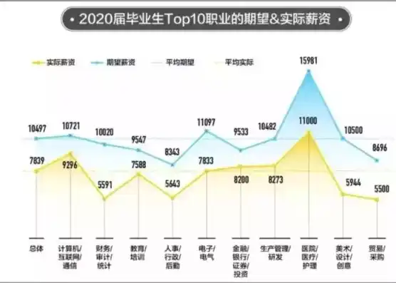 数据揭秘，可视化展现行业薪资待遇差异，为你指明高薪职业道路，数据可视化 职位