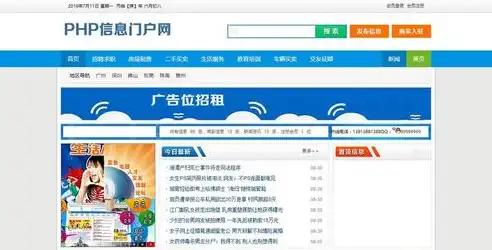 深入剖析PHP门户网站源码，揭秘门户技术架构与实现细节，php门户网站源码是多少