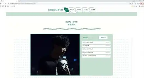 打造个性化音乐空间——揭秘个人音乐分享网站源码解析与应用，音乐网站 源码