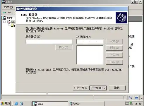 深入解析Win2003 WINS服务器，功能、应用与优化策略，wins的服务器地址是多少